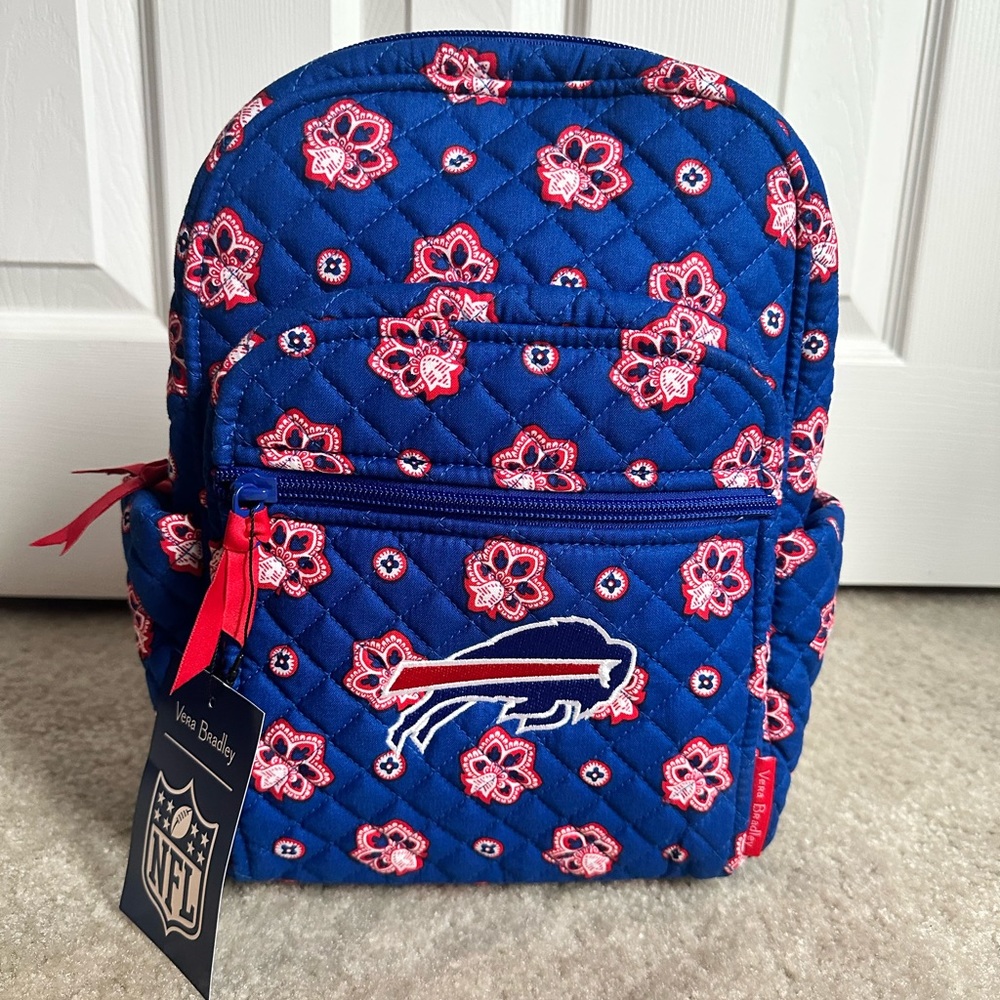 Vera Bradley Buffalo Bills Mini Backpack